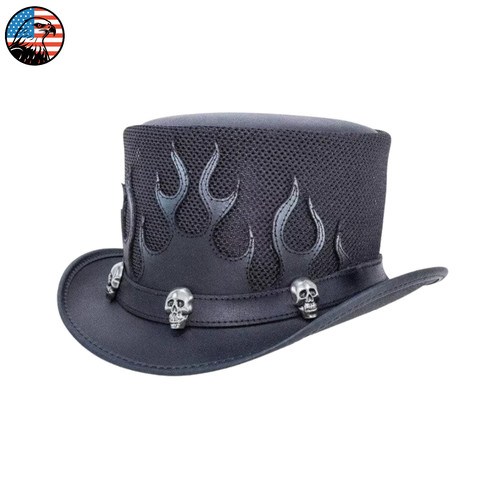 Men black leather - men's,